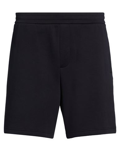 Man Shorts & Bermuda Shorts Navy Size S Cotton, Polyester, Elastane