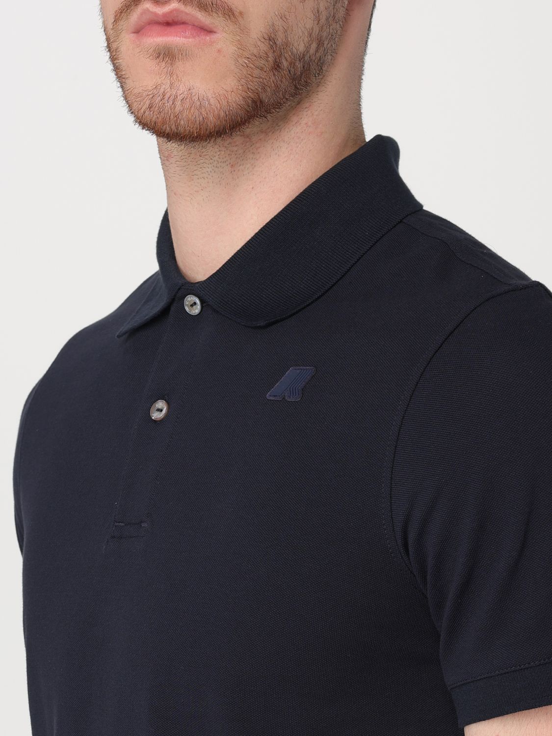 Polo Shirt Men color Blue