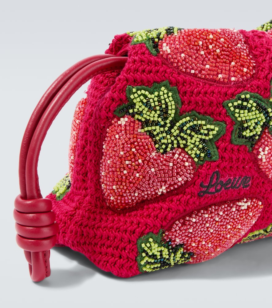 Paula's Ibiza Flamenco Mini beaded clutch