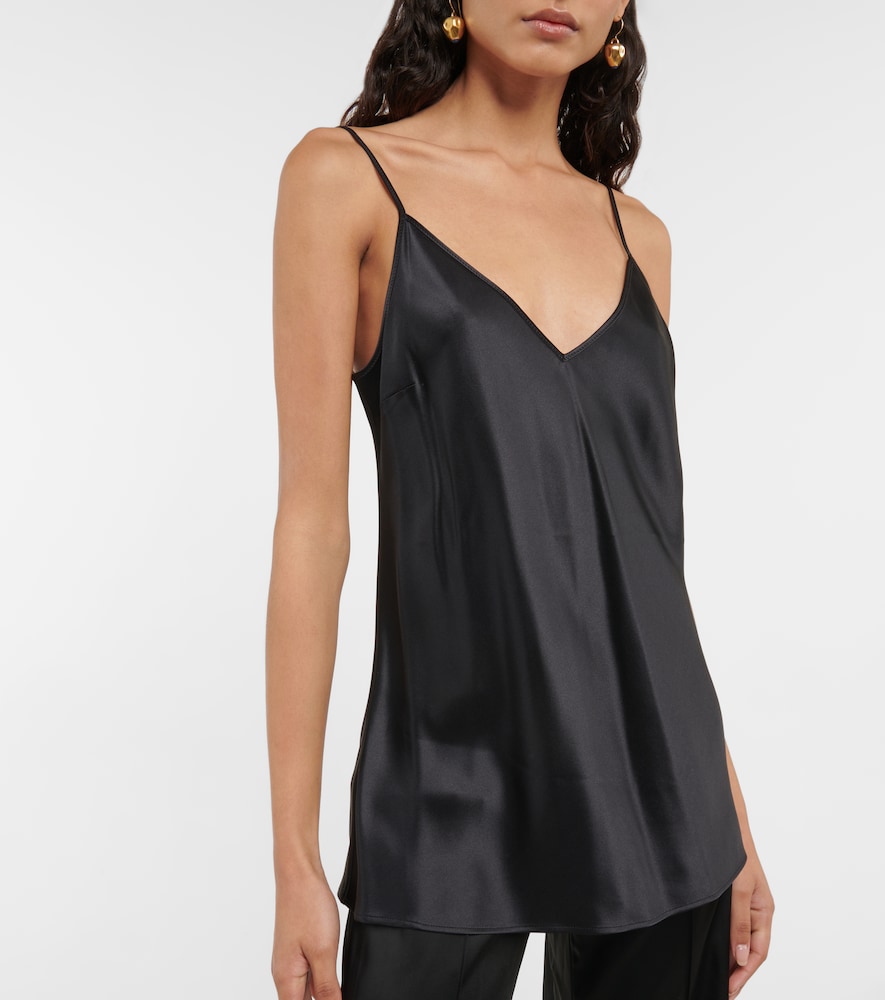 Silk-satin camisole