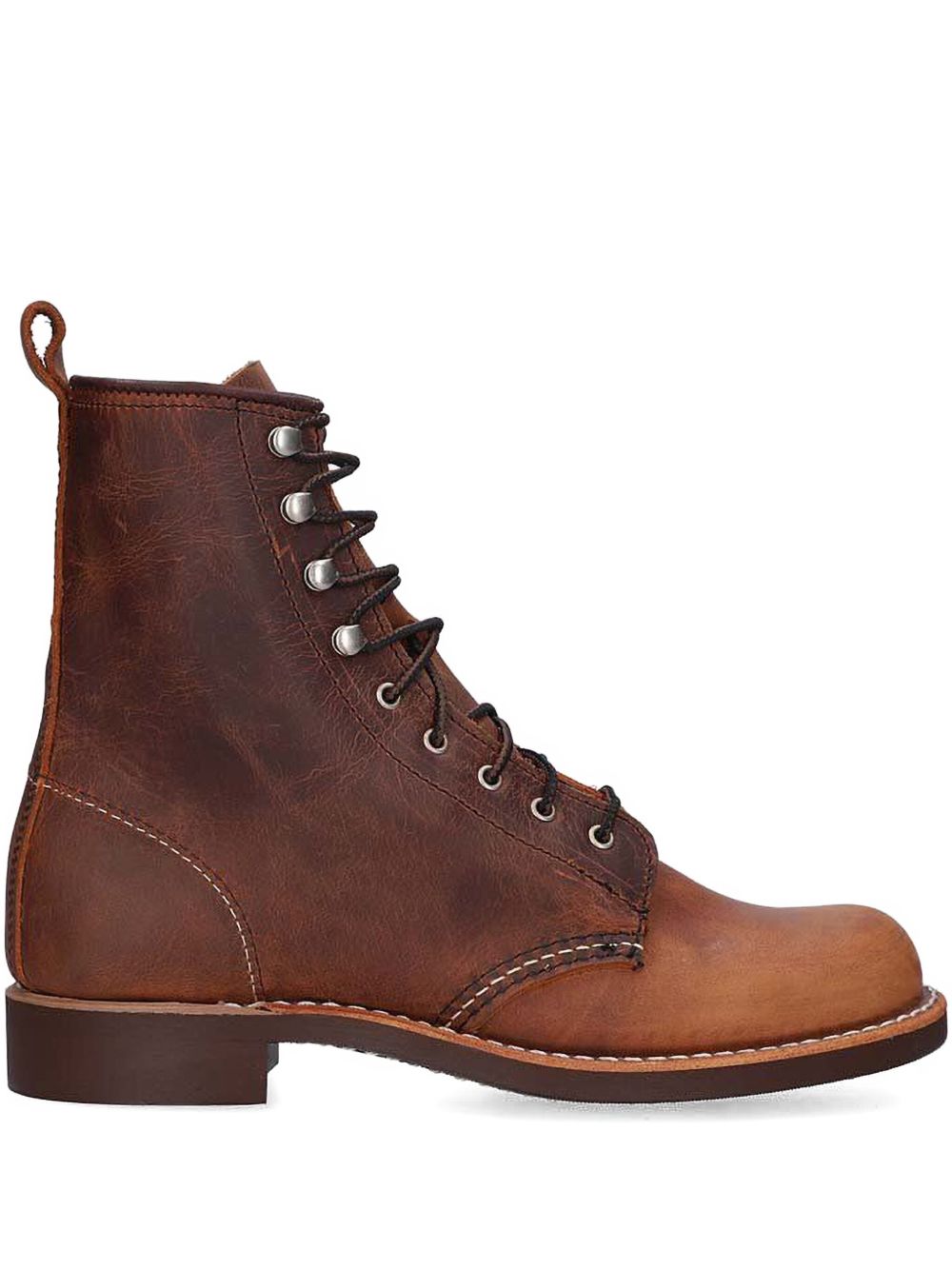 Red Wing Shoes lace-up leather ankle boots - Brown