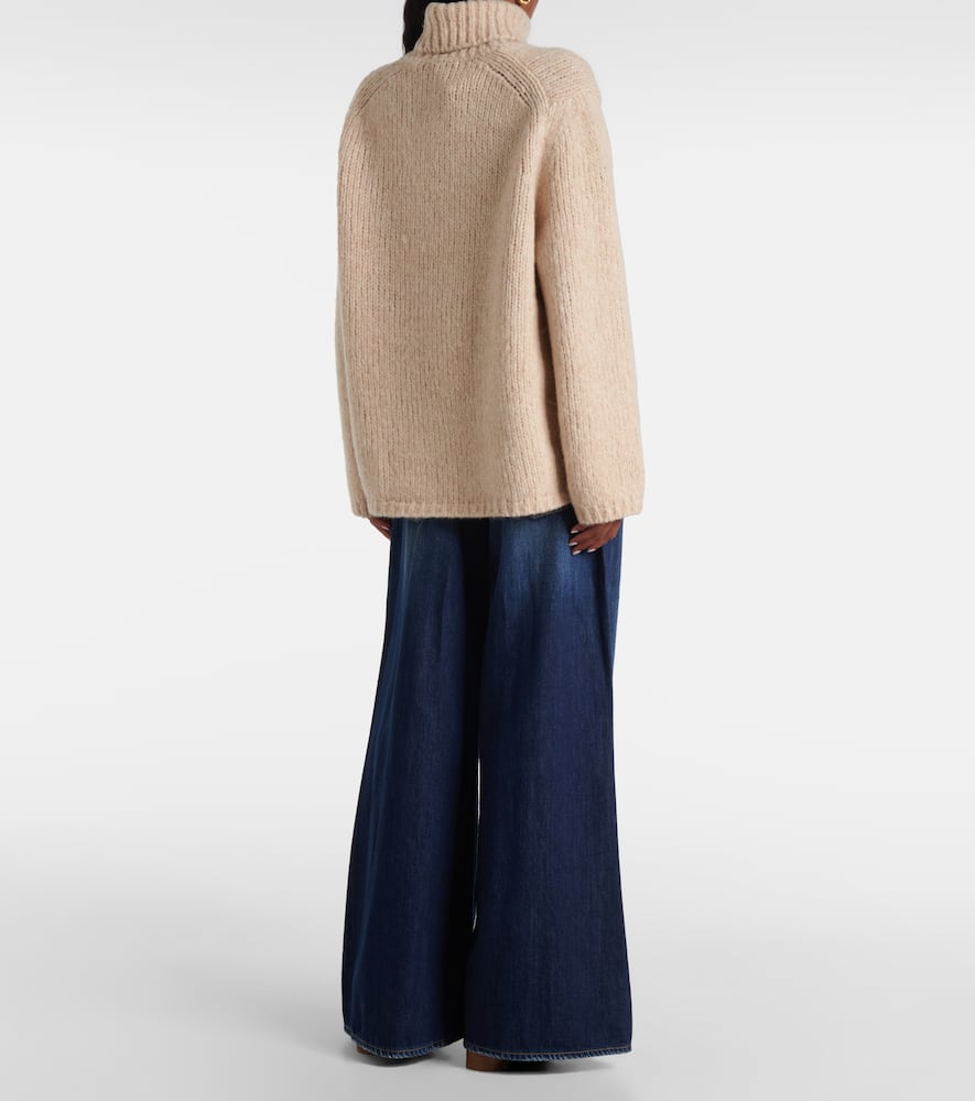 Soft Happiness wool-blend turtleneck sweater