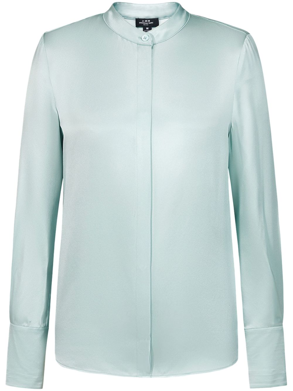 Year Of The Dragon silk shirt - Blue