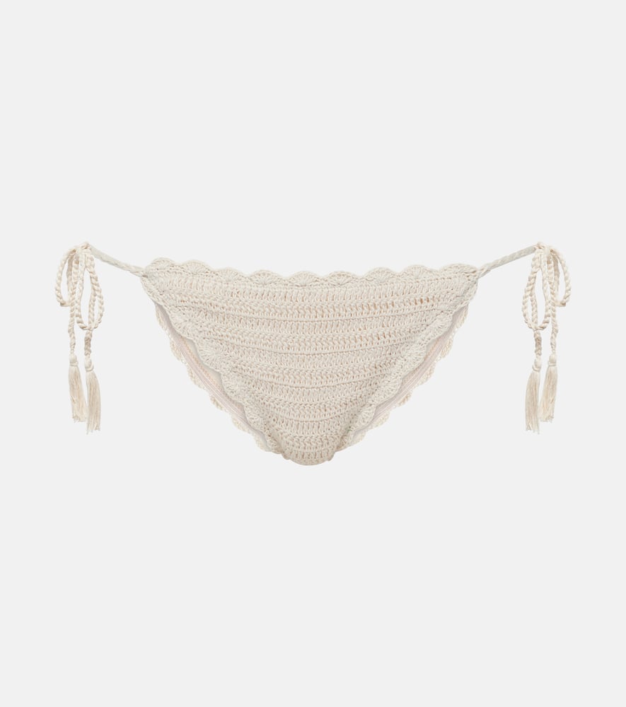 Classic crochet cotton bikini bottom