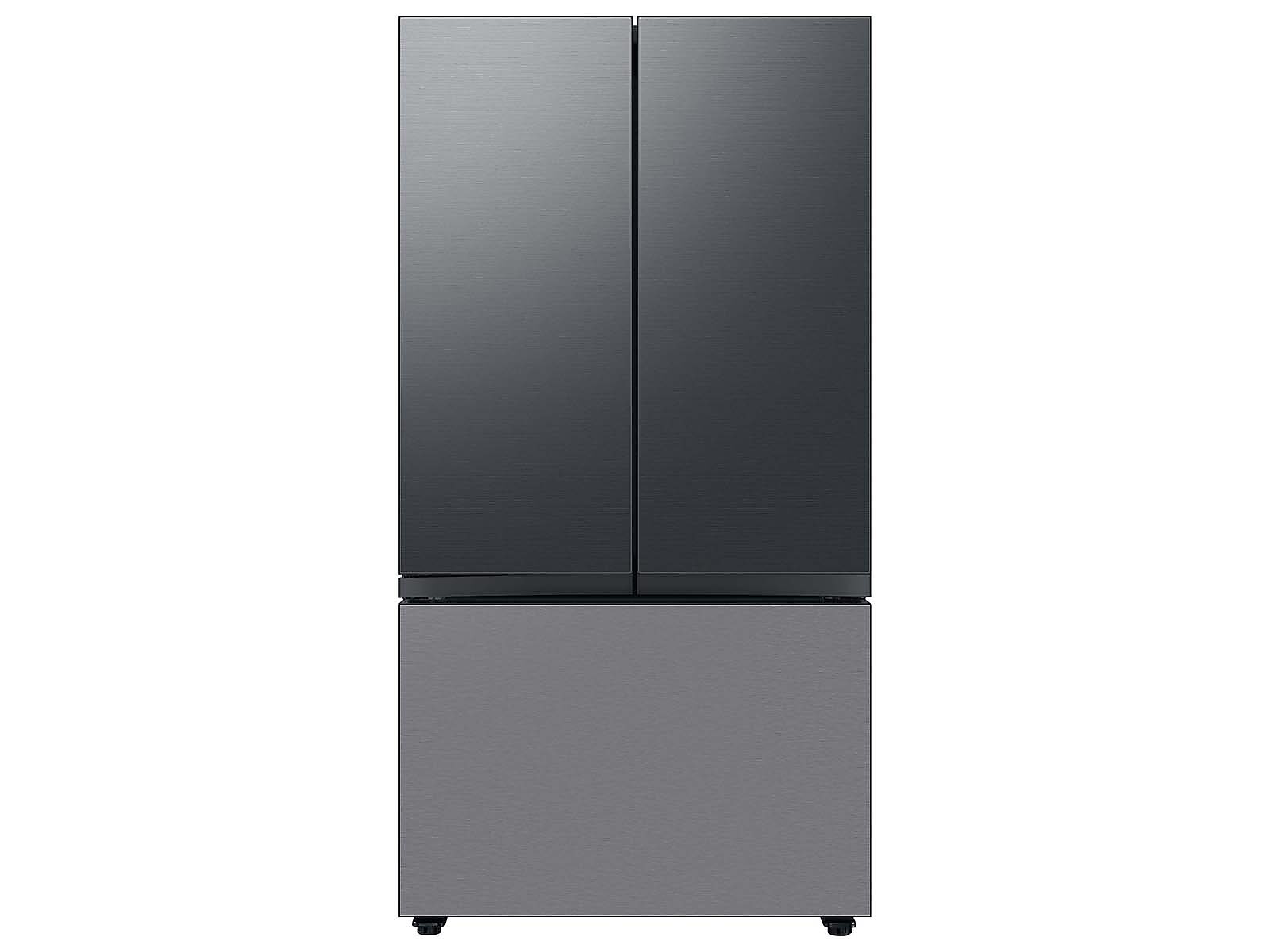 Bespoke 3-Door French Door Refrigerator Panel in Matte in Black Steel - Top Panel(RA-F18DU3MT/AA)