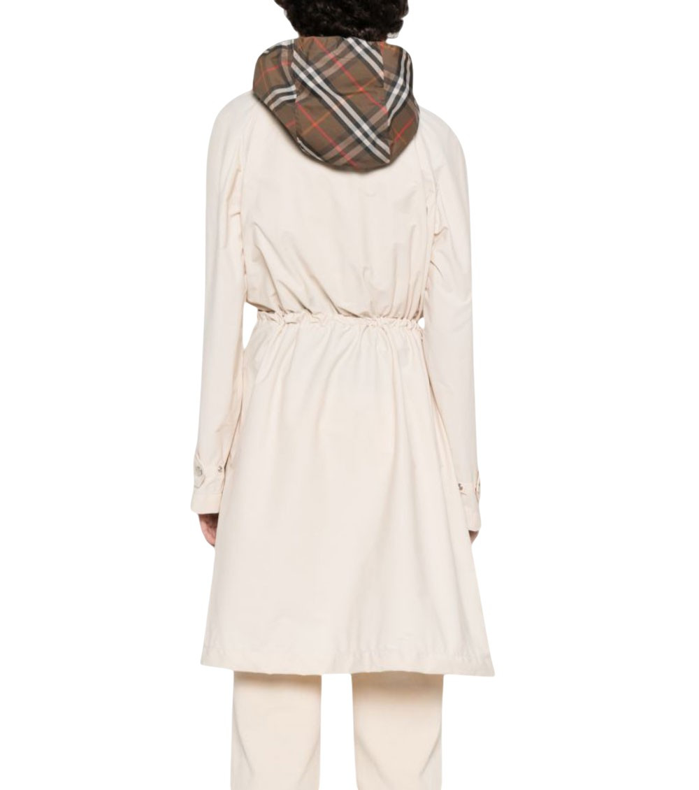 Nylon Parka Coat