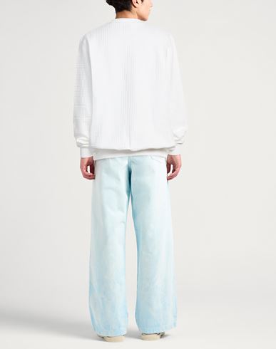 Man Sweatshirt White Size XL Polyester, Cotton, Elastane, Acrylic, Viscose