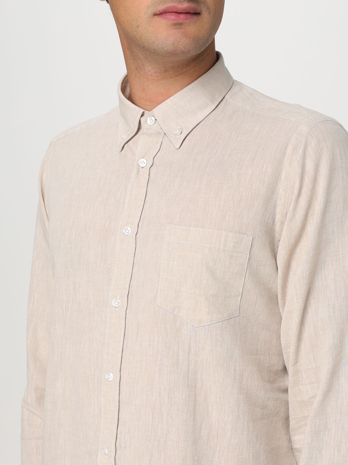 Shirt MANUEL RITZ Men color Beige