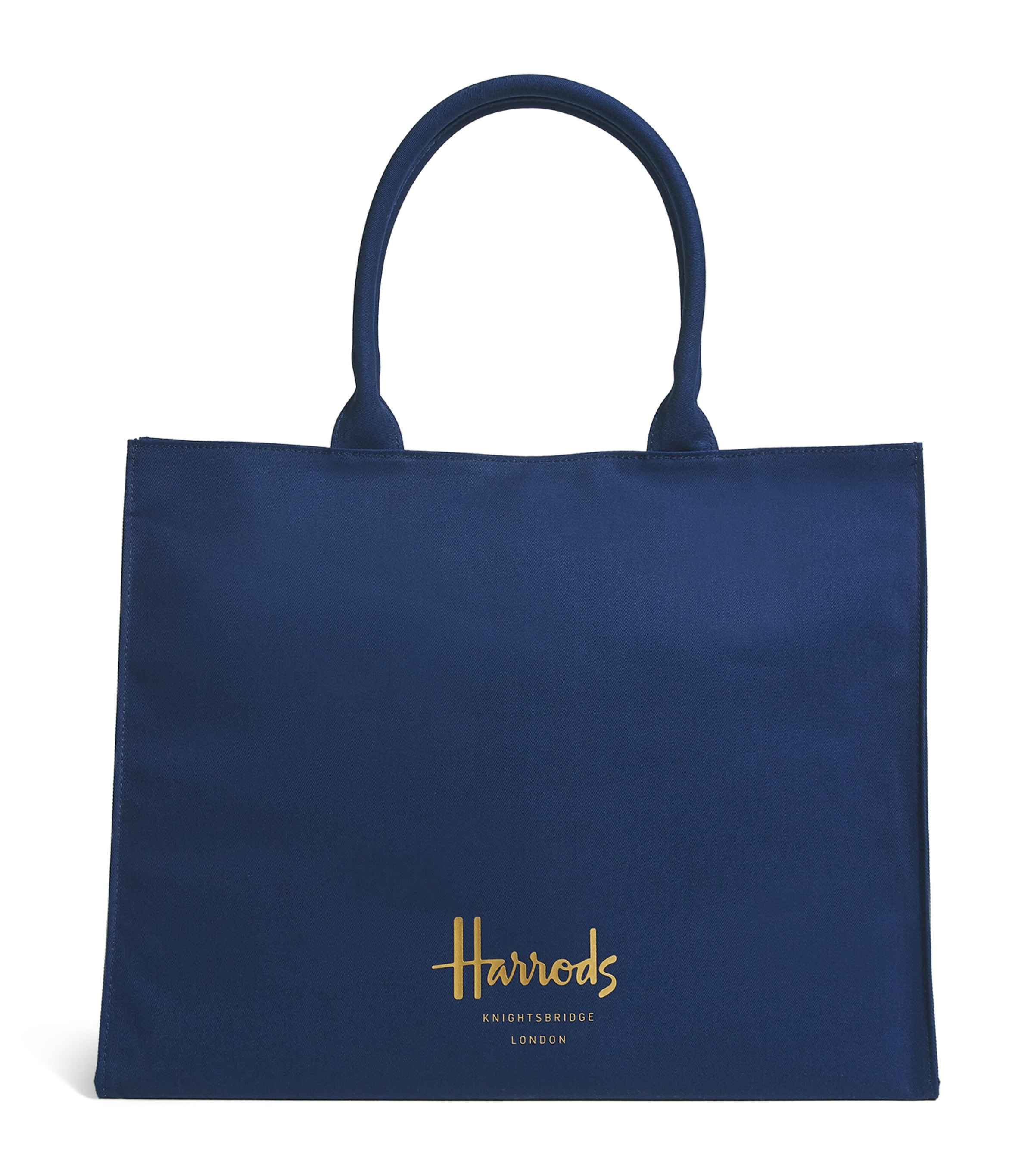 Large Cotton Logo Tote Bag