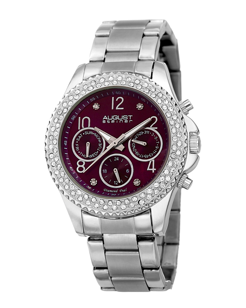 Women's Stainless Steel Diamond Watch