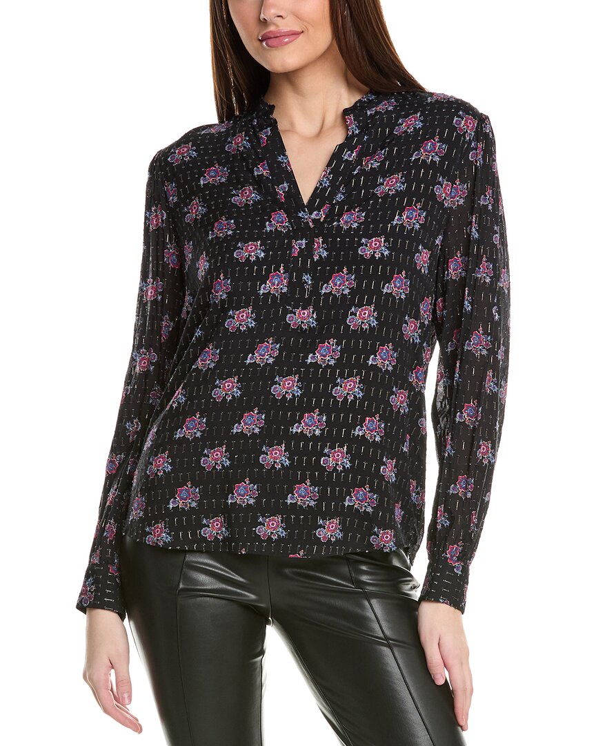 The Akari Silk-Blend Blouse