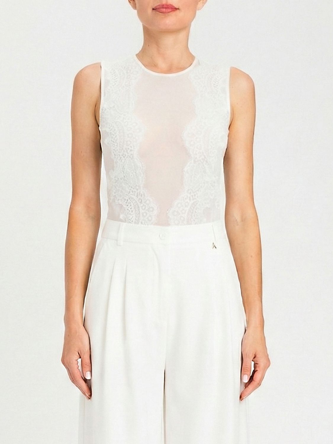 Top Woman color White