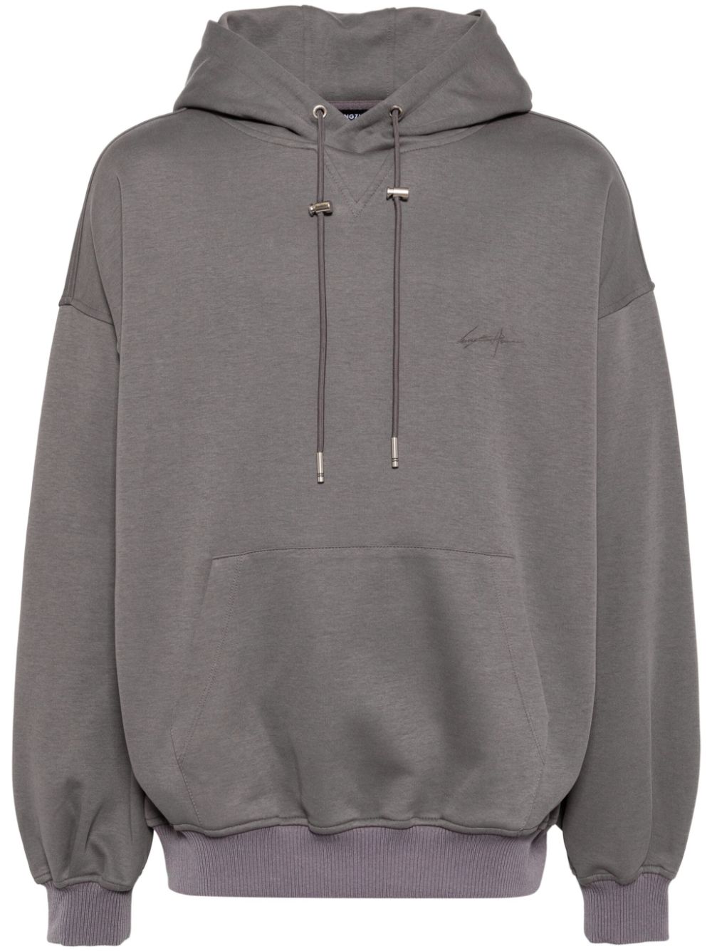 Ocean-paint hoodie - Grey