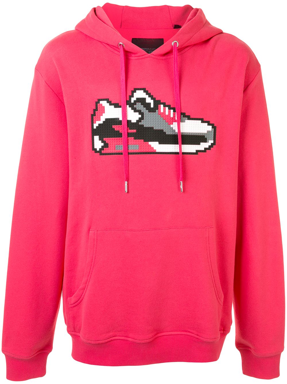 Low-poly sneaker hoodie - Red