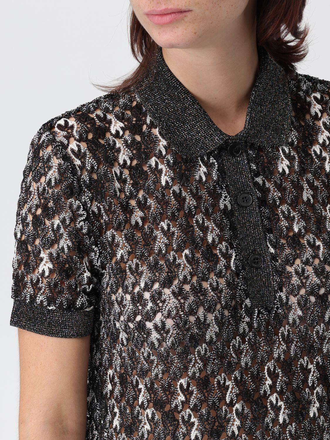 Polo Shirt Woman color Brown