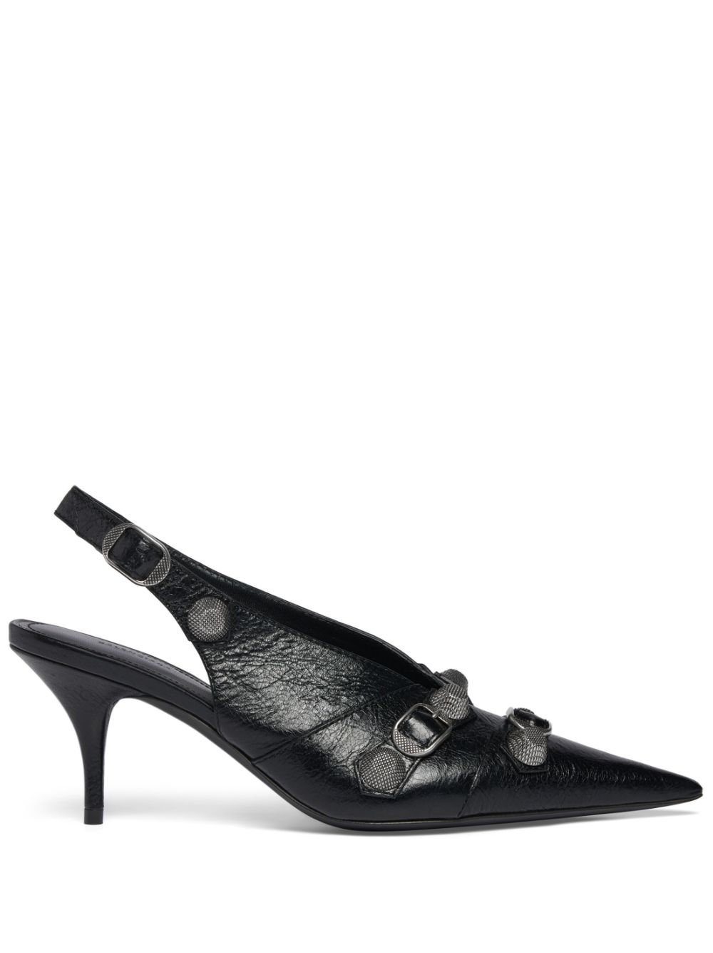 Cagole 70mm slingback pumps - Black
