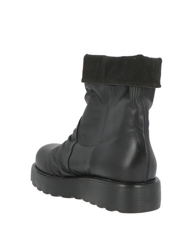 Woman Ankle boots Black Size 10 Leather
