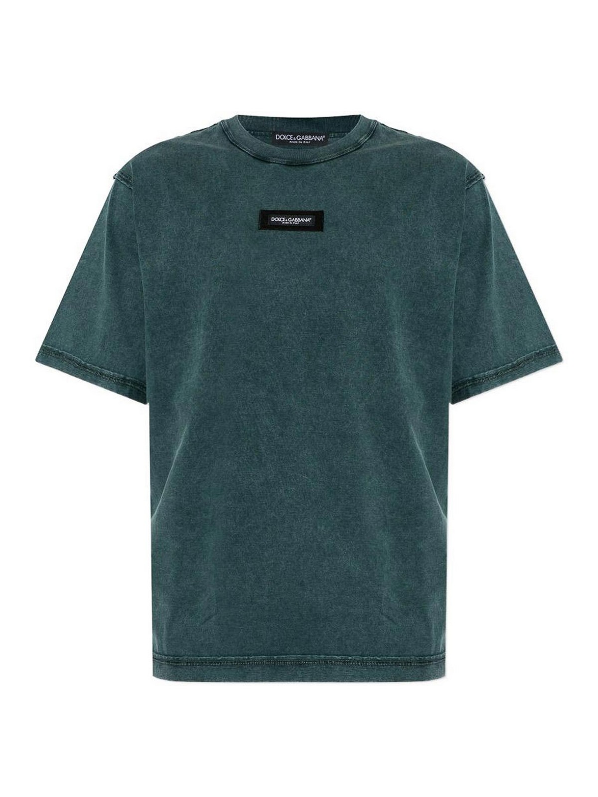 Green Crew Neck T-Shirt