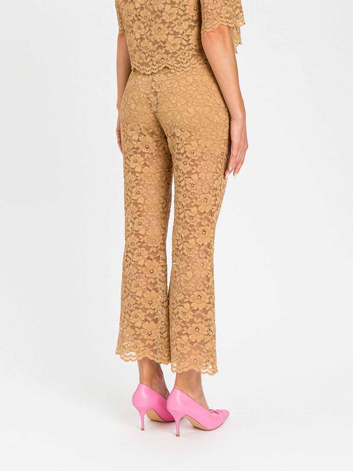 Pants Woman color Beige