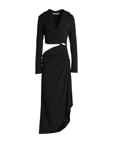 Off-white Woman Maxi dress Black