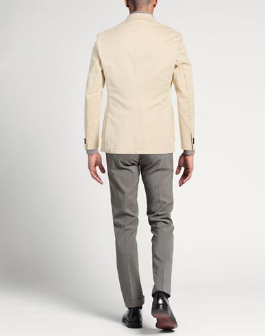 Man Blazer Beige Size 40 Cotton