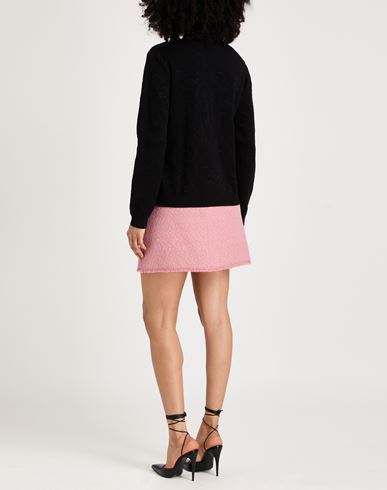 Woman Cardigan Black Size 0 Viscose, Cotton, Polyester, Polyamide, Elastane