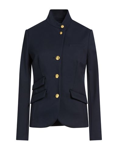 Woman Blazer Midnight blue Size 12 Viscose, Nylon, Elastane