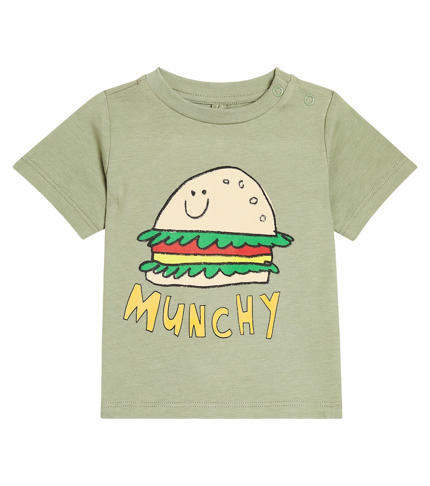 Baby printed cotton jersey T-shirt