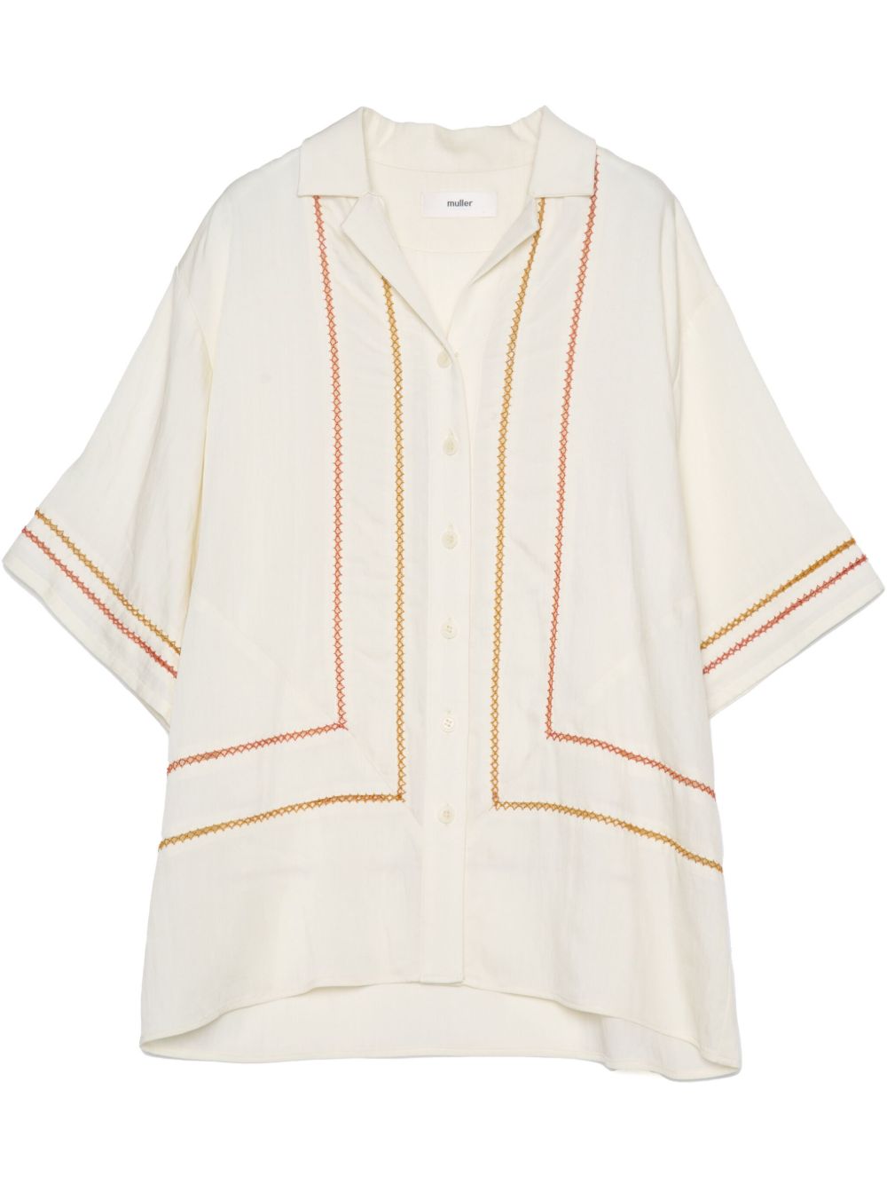Picot shirt - Neutrals