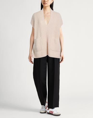 Woman Sweater Blush Size M Wool, Mohair wool, Silk