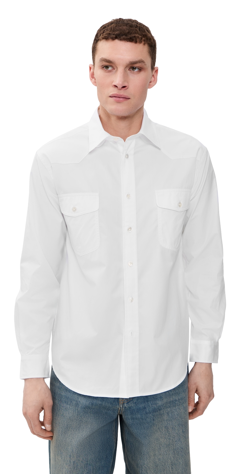 Western Shirt White