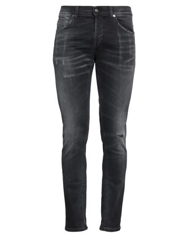 Man Denim pants Black