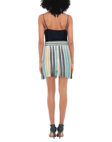 Woman Shorts & Bermuda Shorts Turquoise Size 8 Acrylic, Cotton, Viscose, Metallic Polyester, Polyester