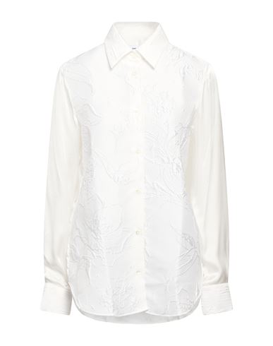 Woman Shirt White Size 6 Silk