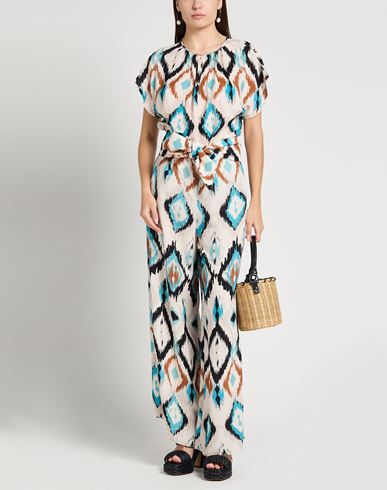 Woman Jumpsuit Off white Size 2 Polyester