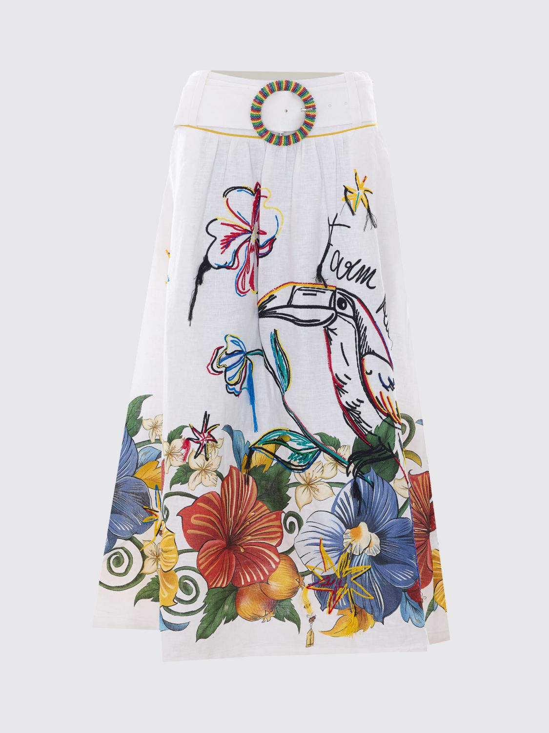 Skirt Woman color White
