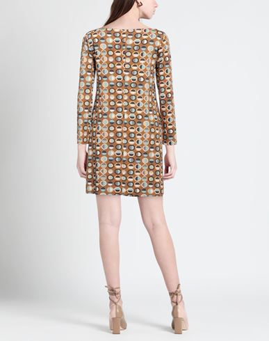 Malìparmi Woman Mini dress Camel Size 10 Viscose, Elastane