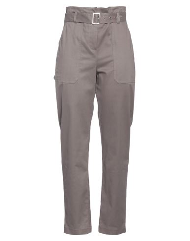 Woman Pants Khaki Size 6 Cotton, Elastane