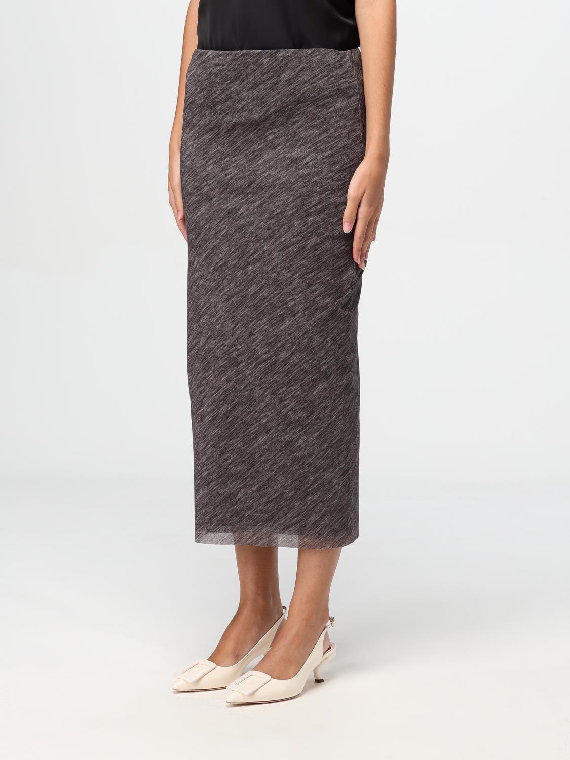 Skirt Woman color Grey
