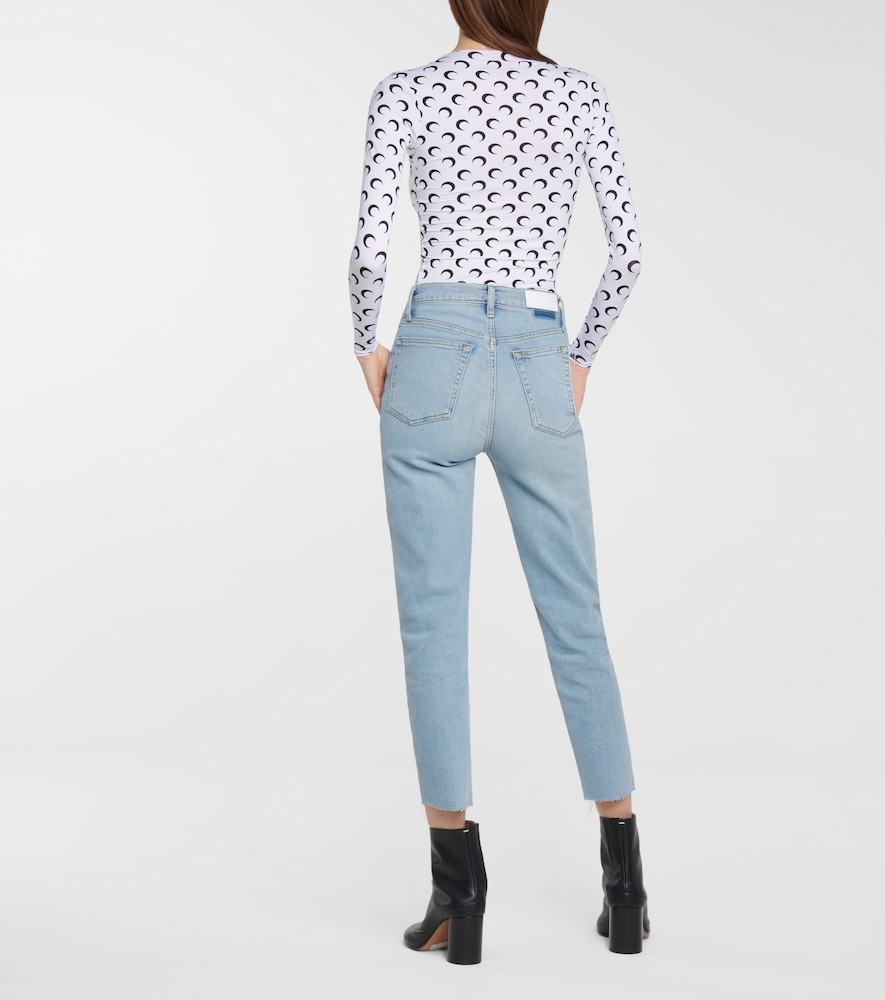 90s high-rise slim jeans