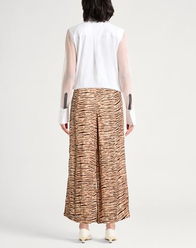 Woman Pants Brown Size 00 Linen