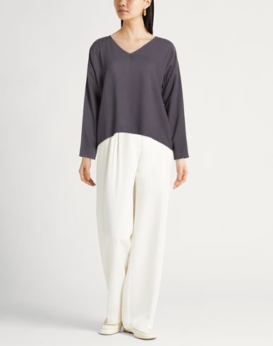 Woman Top Charcoal Size L Viscose