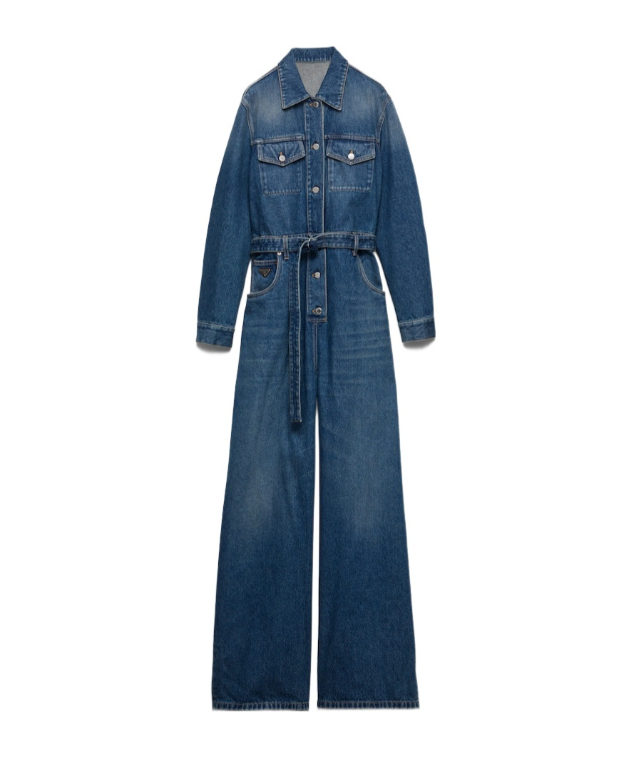 Denim jumpsuit