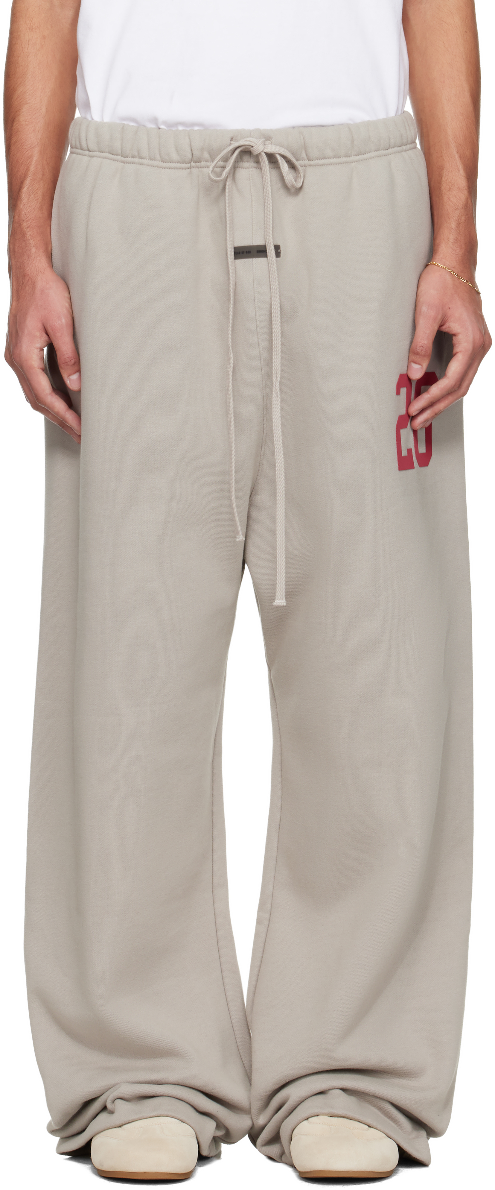 Gray Holiday Lounge Sweatpants