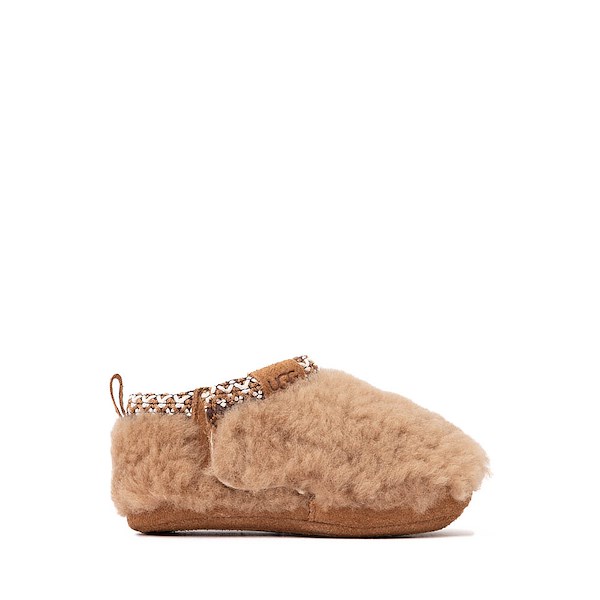 UGG&reg; Tasman Maxi Curly Slipper - Baby / Toddler - Chestnut
