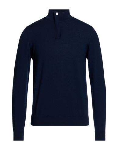 Man Sweater Midnight blue Size M Merino Wool