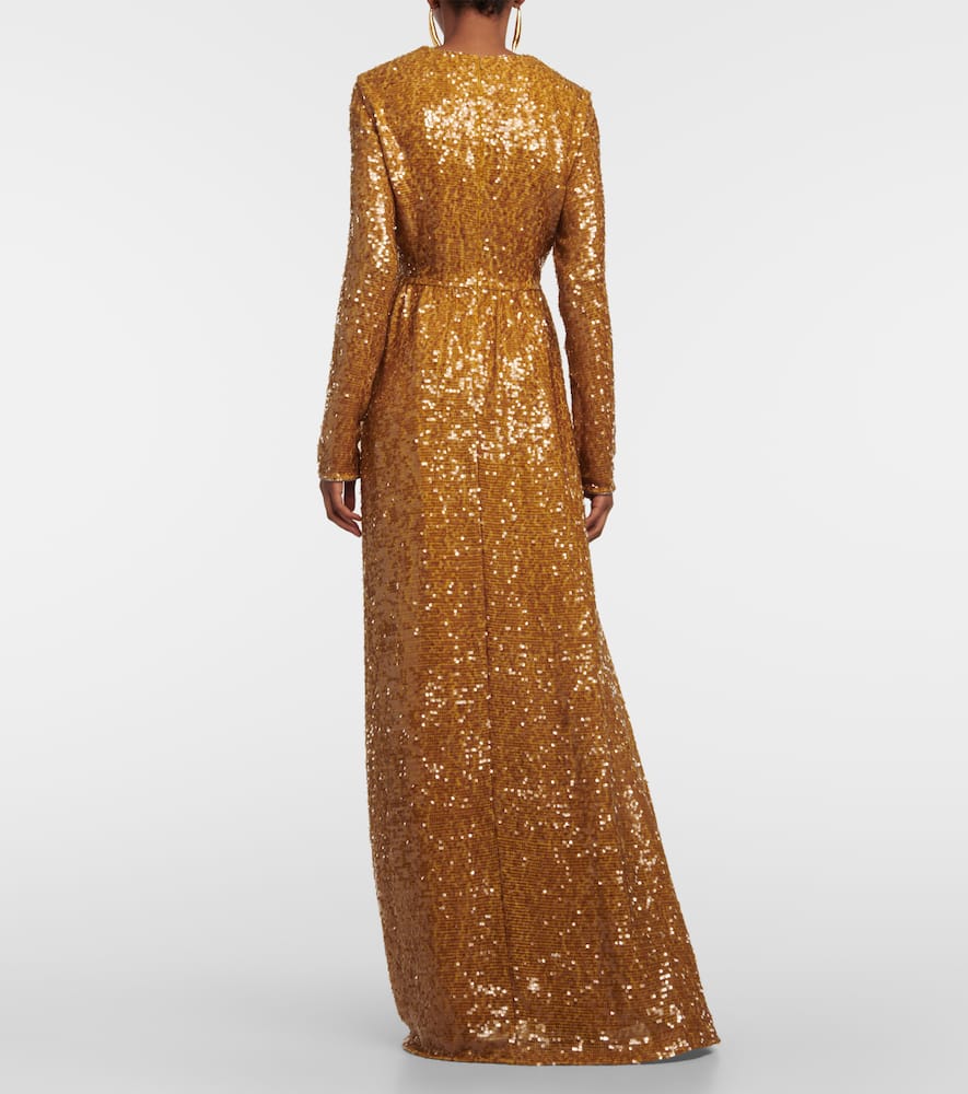 Erdem Sequined gown