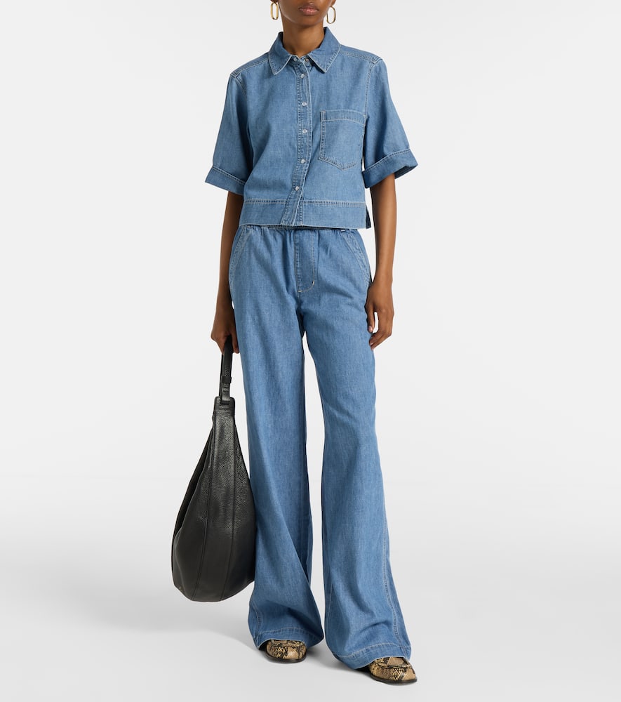 Dunford wide-leg jeans