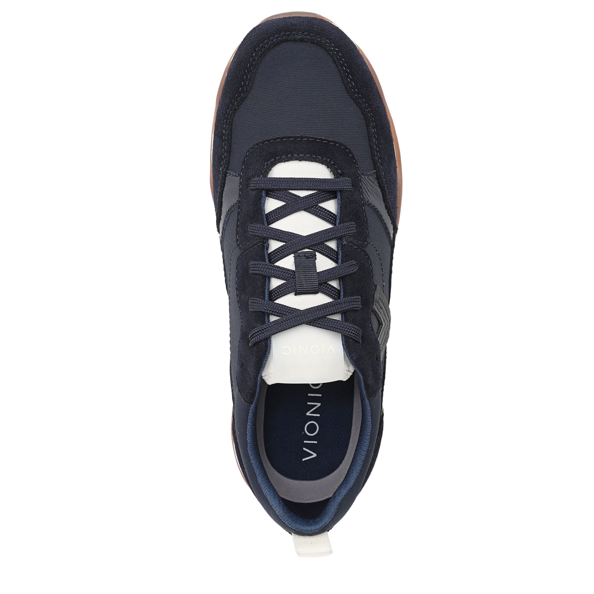 Vionic Walk Slim Glide Trainers In Navy