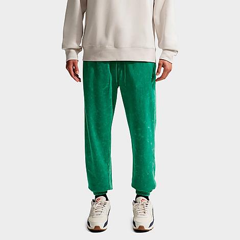 Men's Sportswear Club Washed Cuffed Fleece Pants in Malachite